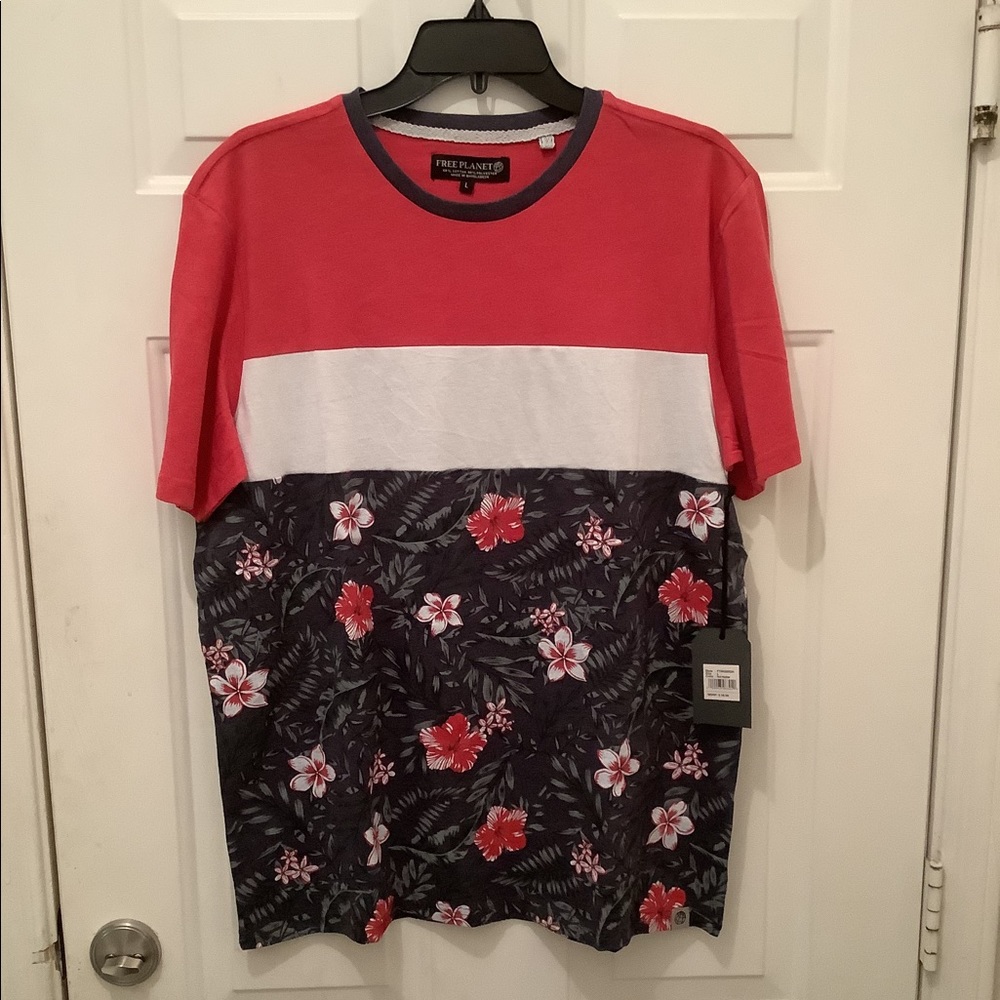 free planet shirt large